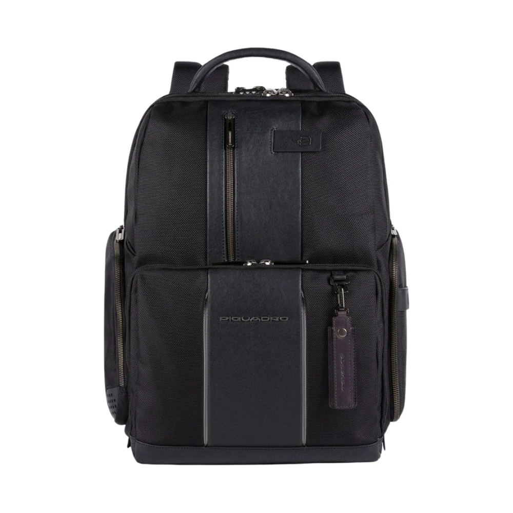 Piquadro Mannelijk Zwart Brief 2 Laptop Rugzak