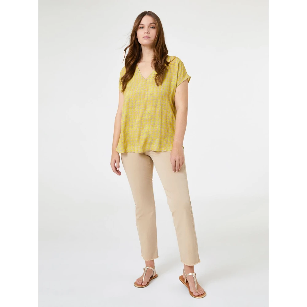 Elena Mirò Stijlvolle Broek Beige Dames