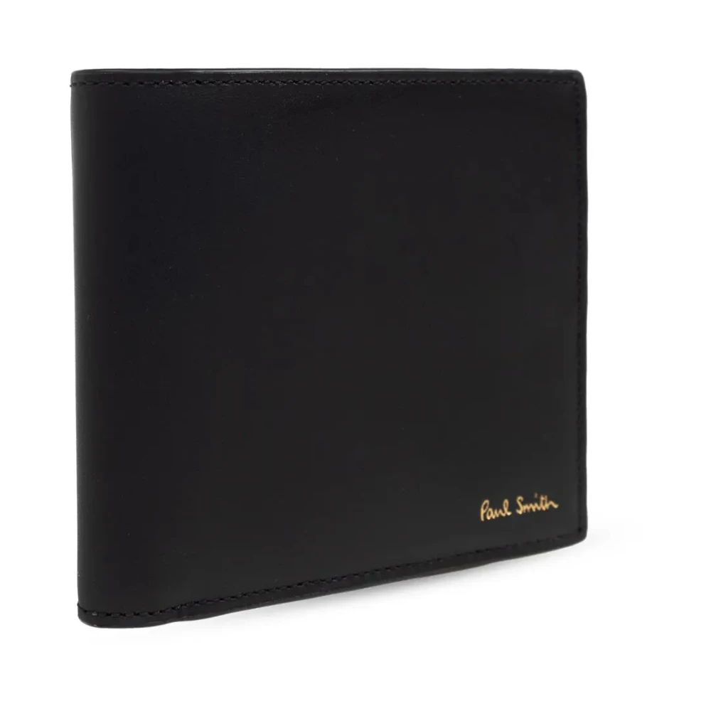 PS By Paul Smith Klassieke Leren Portemonnee Black Heren