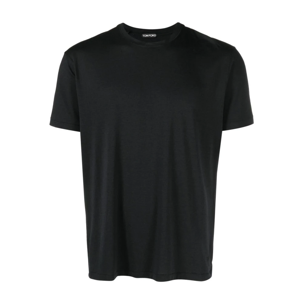 Tom Ford Zwarte T-shirts Polos voor Heren Black Heren