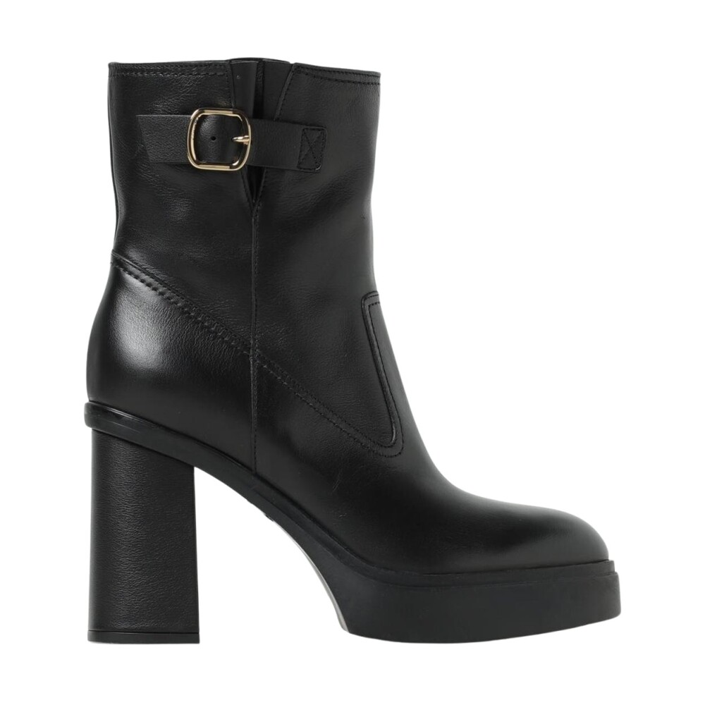 ミドルブーツ SANTONI Women Boots WTMN71154HI2NMGD N01 BLACK SANTONI Women Boots WTMN71154HI2NMGD N01 BLACK (SANTONI