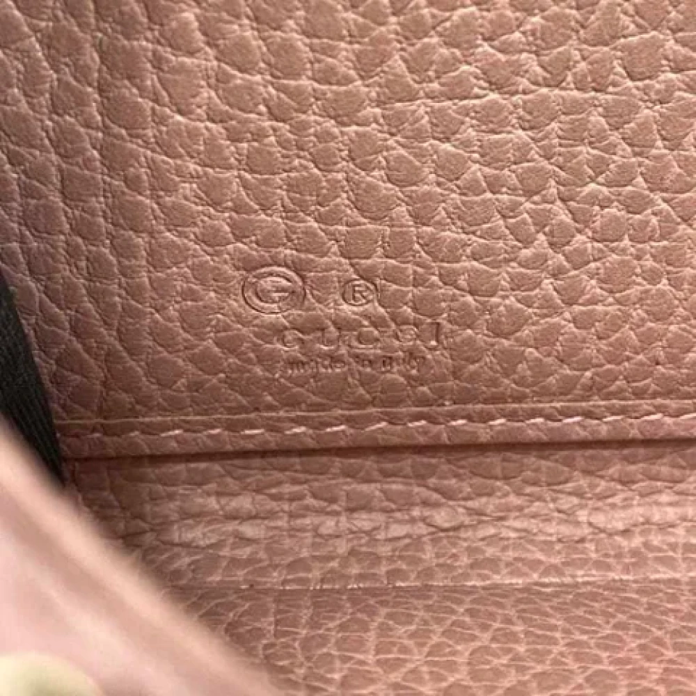 Gucci Vintage Pre-owned Leather wallets Pink Dames
