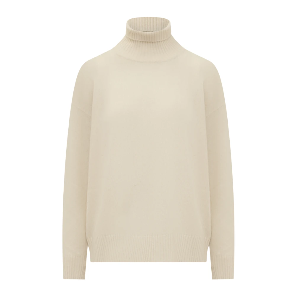 Jucca Hoge hals trui White Dames