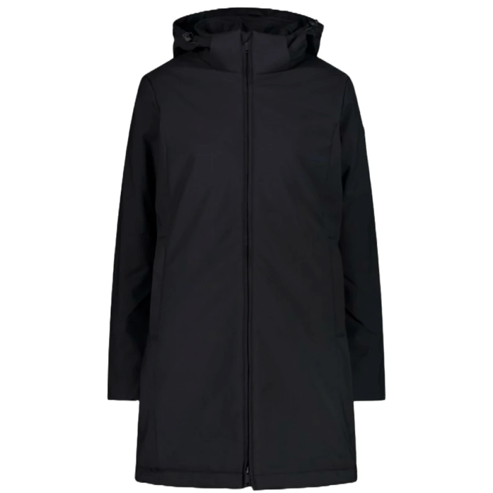 CMP Zwarte Winterjas Waterdicht Warm Black Dames