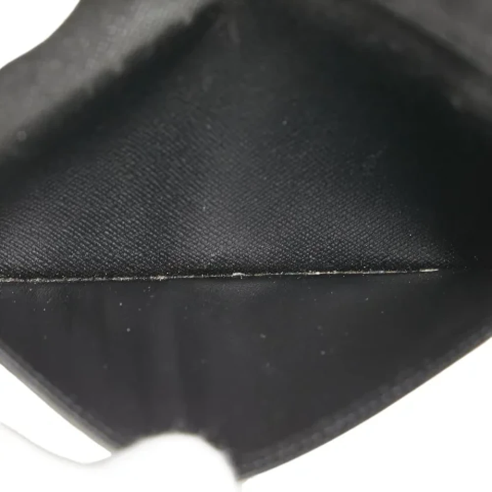Louis Vuitton Vintage Pre-owned Leather wallets Black Heren