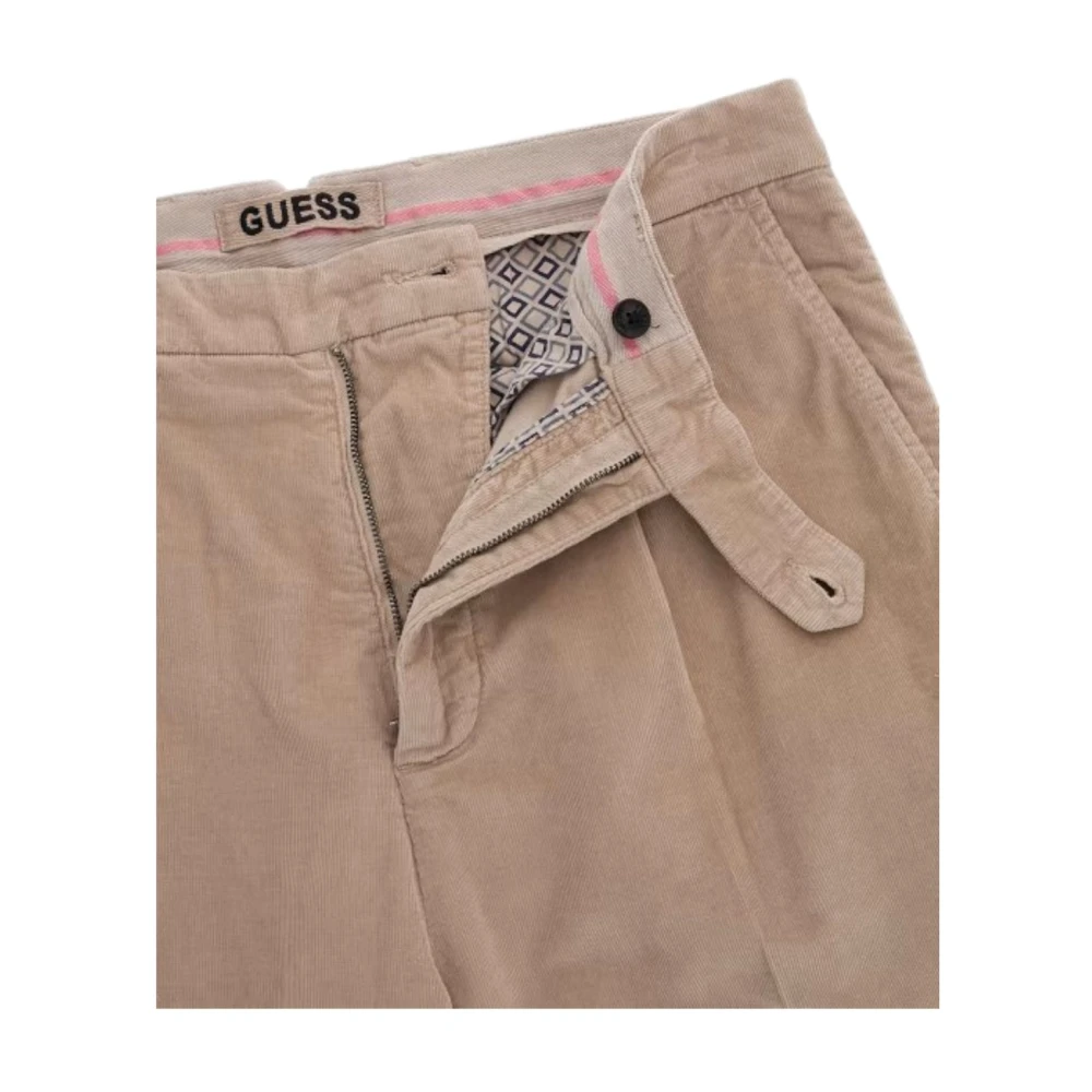 Guess Stijlvolle Broek Beige Heren