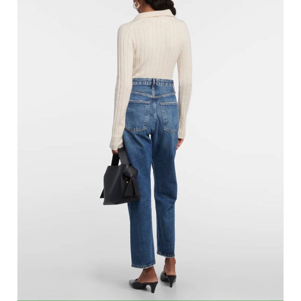 Agolde 90's Straight Leg Jeans Essence Blue Dames