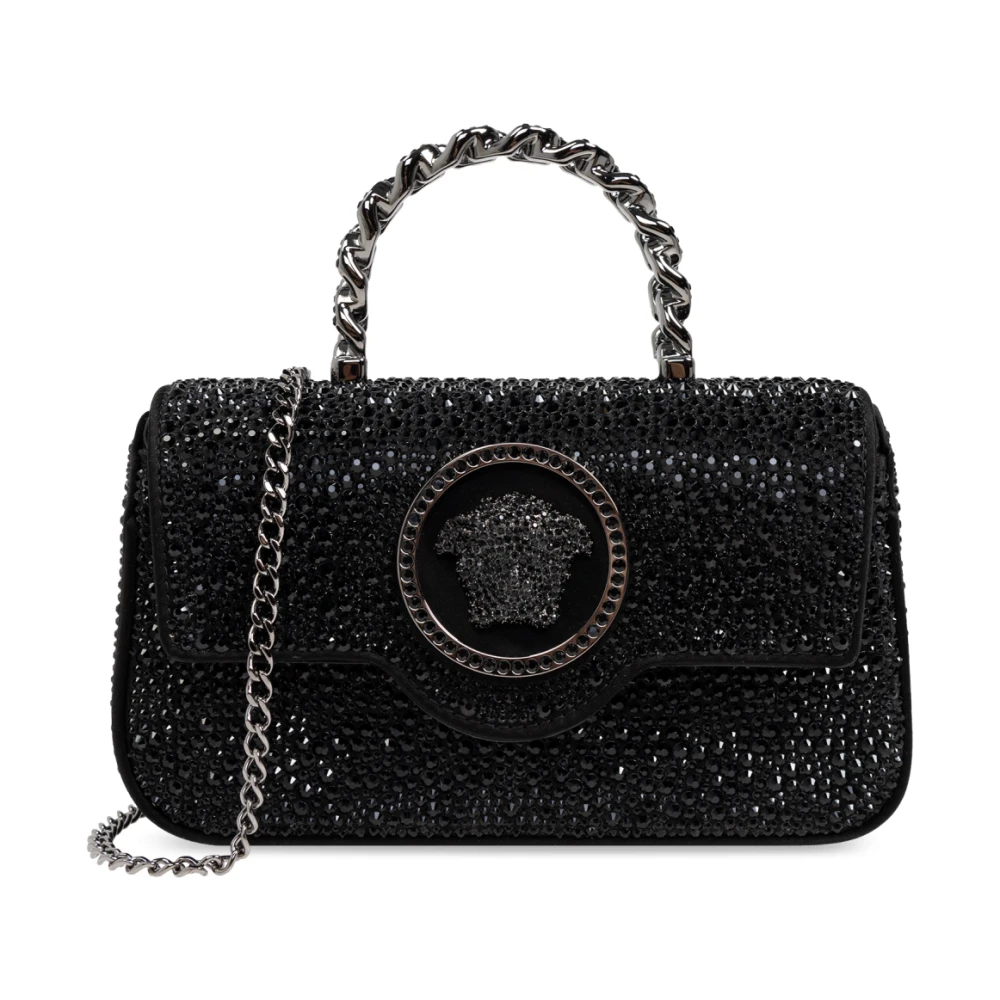 Versace Schoudertas Black Dames