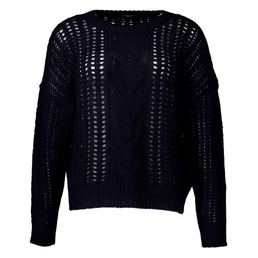 Max Mara Weekend Donkerblauwe Trui Grammo Blue Dames