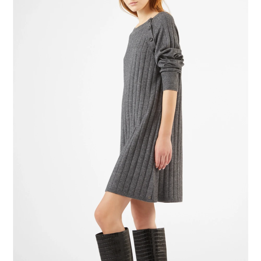 Pennyblack Gebreide Jurk Tivoli Gray Dames