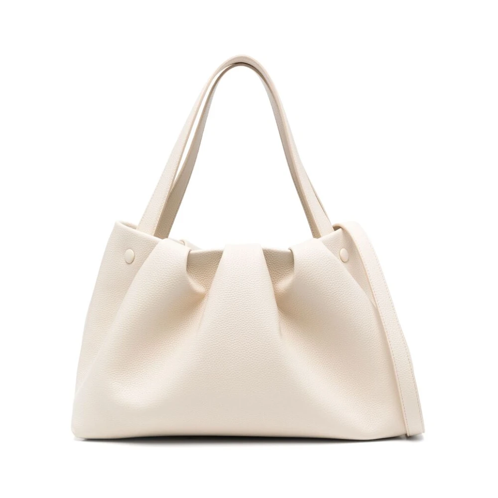 Themoirè Women's Beige Eco-Friendly Shoulder Bag