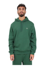 Grüner Kapuzenpullover