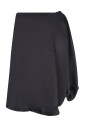 black-satin-skirt