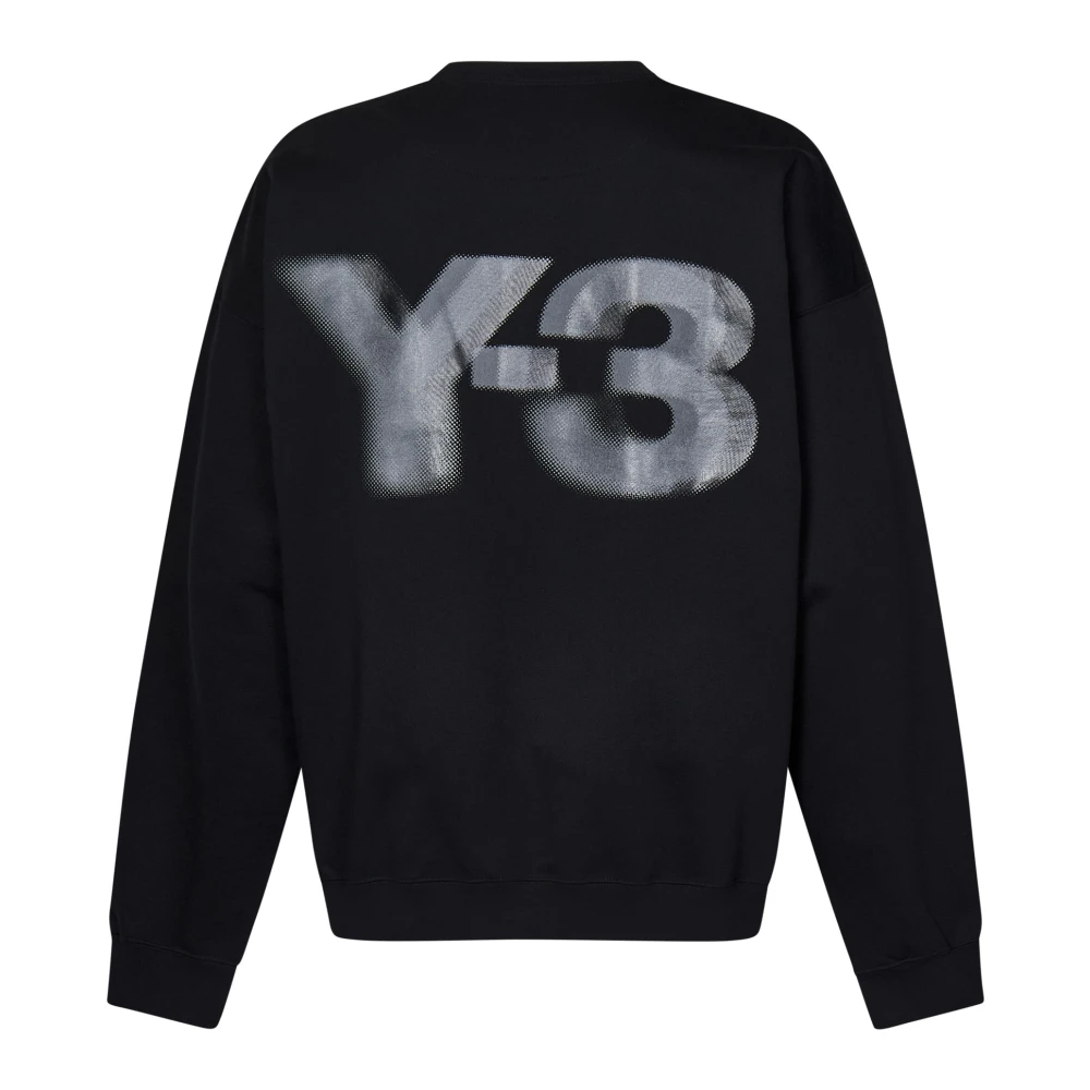 Y-3 Zwarte Sweatshirt voor Stijlvol Comfort Black Heren