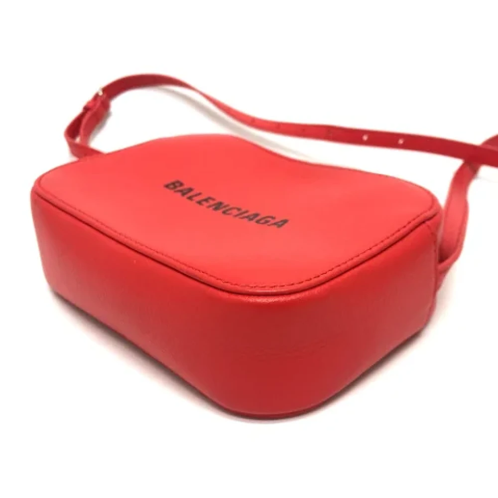 Balenciaga Vintage Pre-owned Leather balenciaga-bags Red Dames