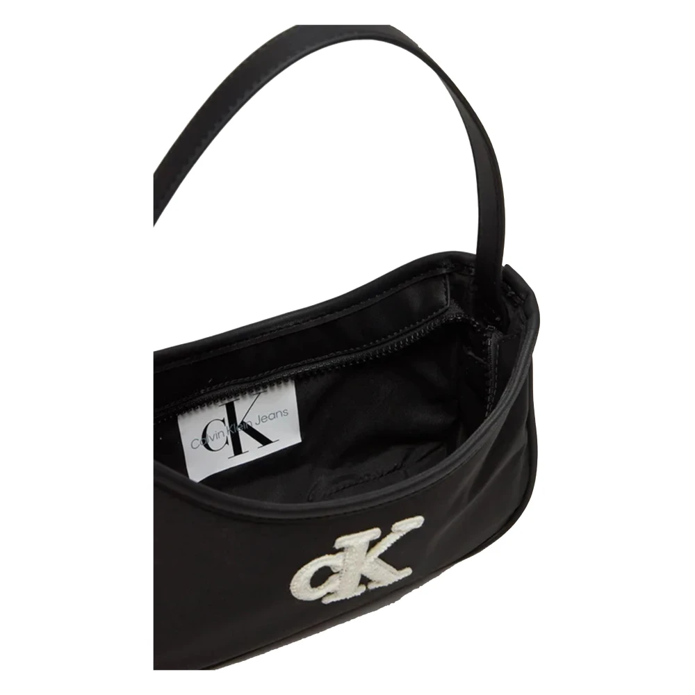Calvin Klein Jeans Mini Eco-leren rugzak Black Dames