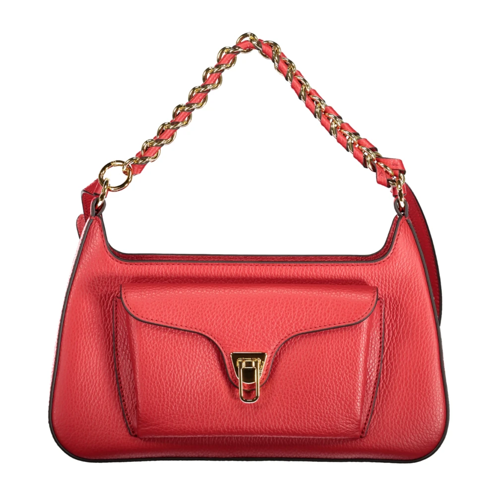 Coccinelle Rosso Leather Women's Bag - Image 2