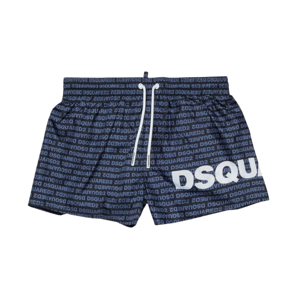 Dsquared2 Unisex Kids Black Sea Clothing - Kids Swimming Trunks - 6 Y - Kids