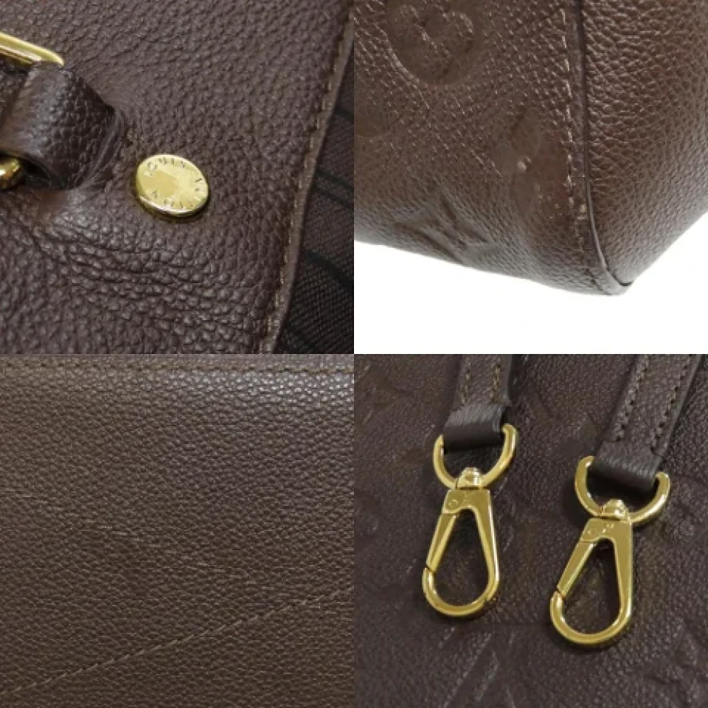 Louis Vuitton Vintage Pre-owned Fabric handbags Brown Dames