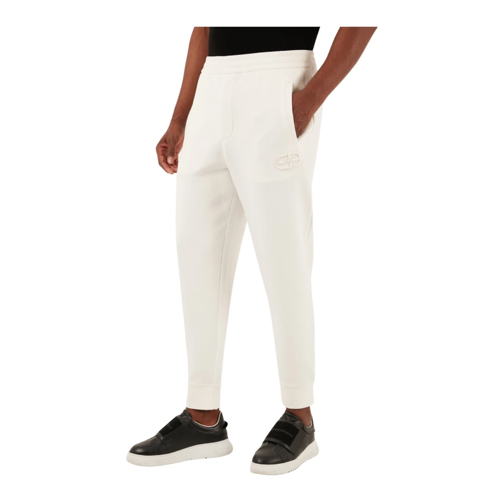 Emporio Armani Hot White Broek Stijlvol Comfortabel Zakken White Heren