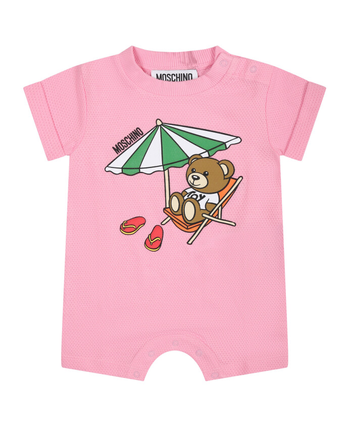 grenouillere-rose-avec-ours-en-coton
