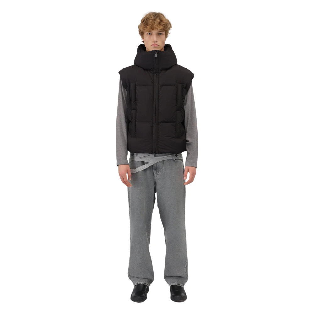 Bacon M Andrew Gilet CHA Black Heren