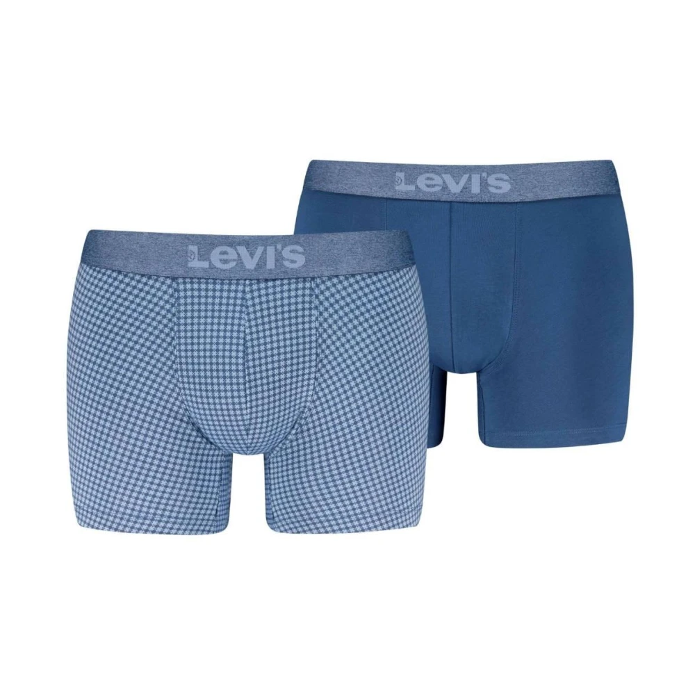 Levi's Men's Blue Boxer Brief Pack - Underpants - M - Underwear