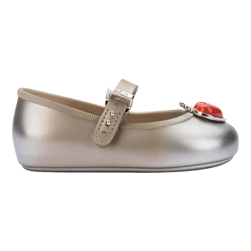 Melissa , Kids Ballerina Shoes, Female, Yellow, 25 Eu, Soft Ballerina Princess Shoes