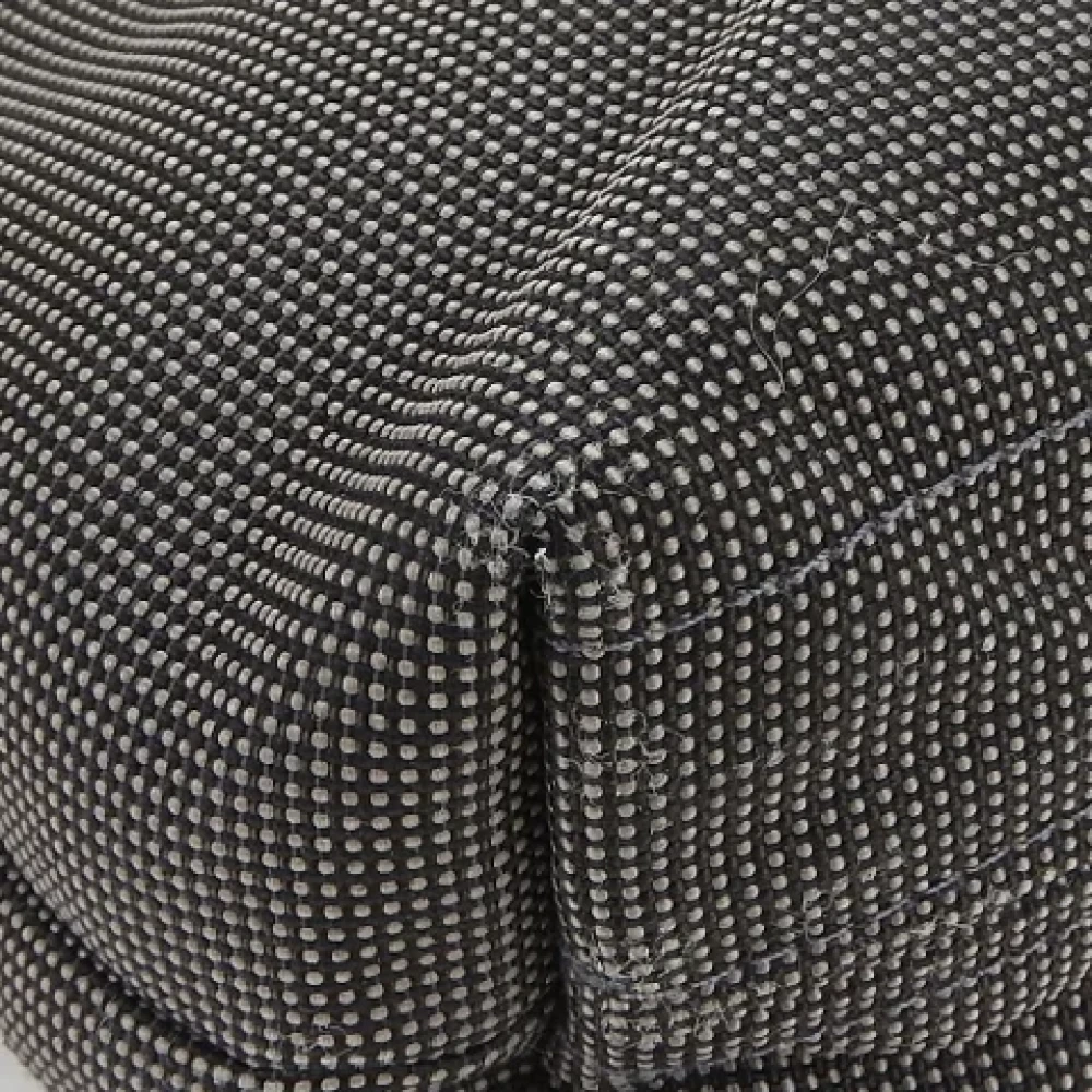 Hermès Vintage Pre-owned Canvas handbags Gray Dames