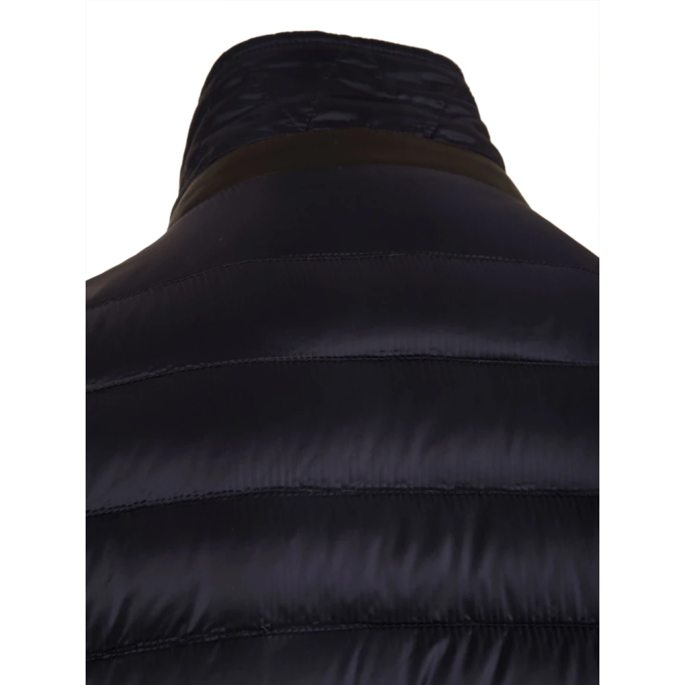 Moorer Blauwe Zavyer-Lg Dark Navy Jas Blue Heren