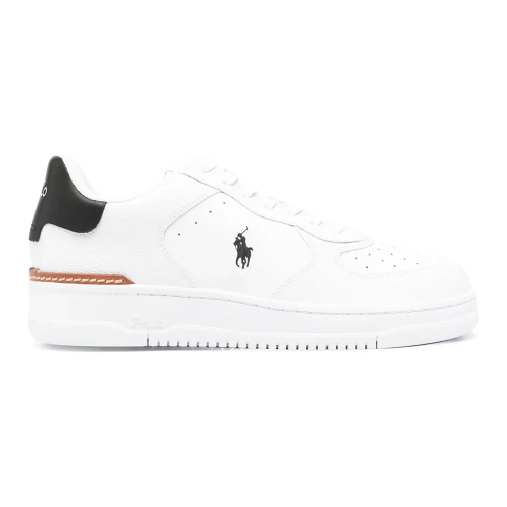 Polo Ralph Lauren White Masters Fashion Trainers - Male - Sneakers - 8 Uk - Shoes