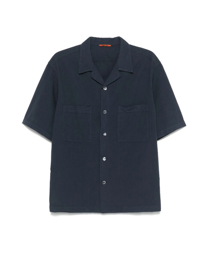 chemise-bleue-en-coton-a-manches-longues