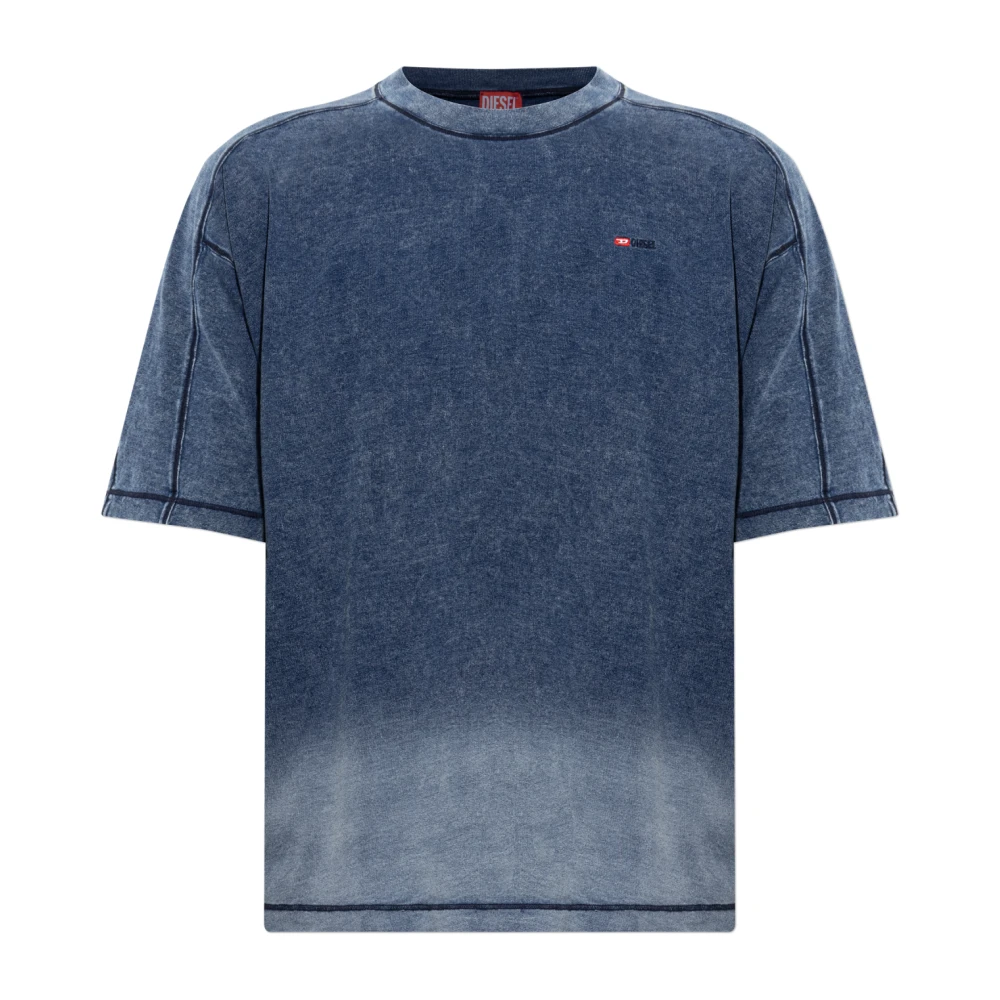 Diesel Uomo Blu Top, M, New,