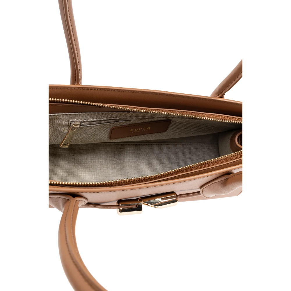 Furla Schoudertas Goccia Medium Brown Dames