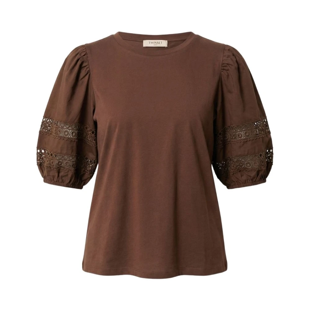 Twinset Women's Brown Blouse - Blouses - L - Blouses & Shirts