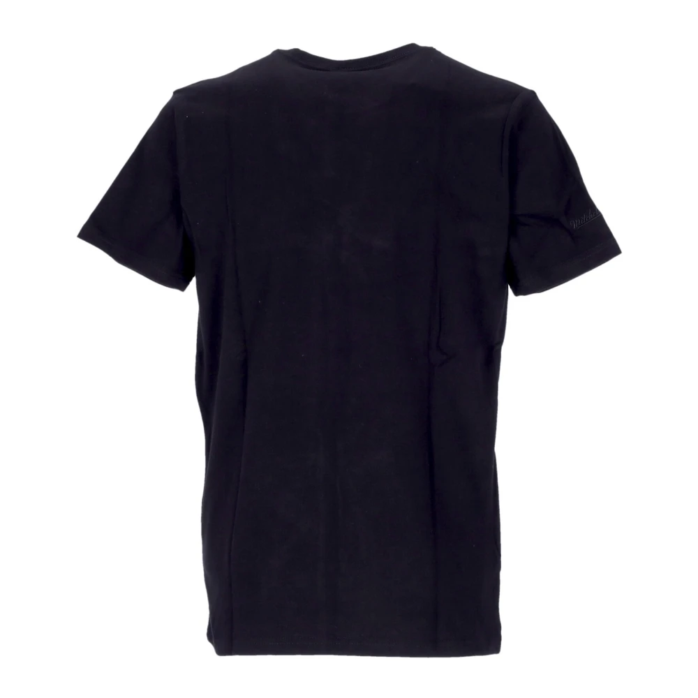 Mitchell & Ness T-shirt NBA Big Face 4.0 Tee Hardwood Classics Atlhaw Black Heren