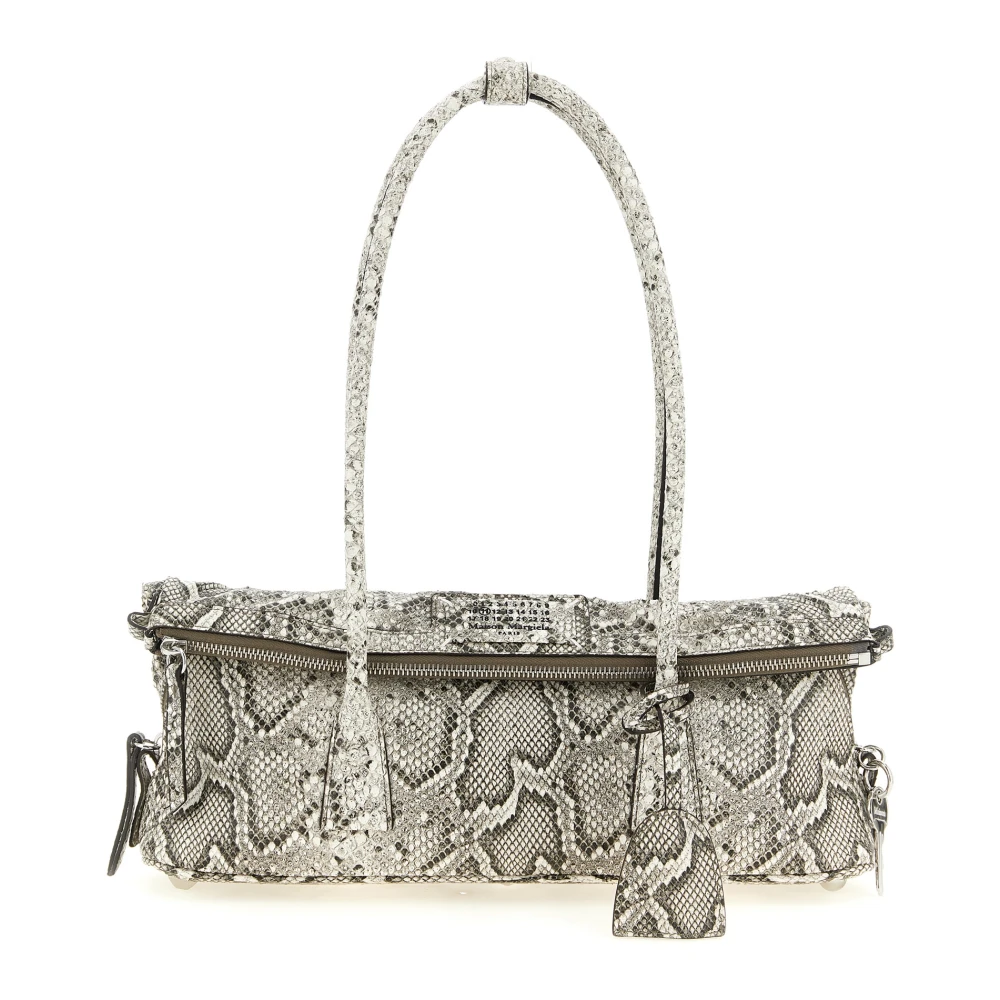 Maison Margiela White Shoulder Bags, Female, One Size, 5Ac East West Shoulder Bag