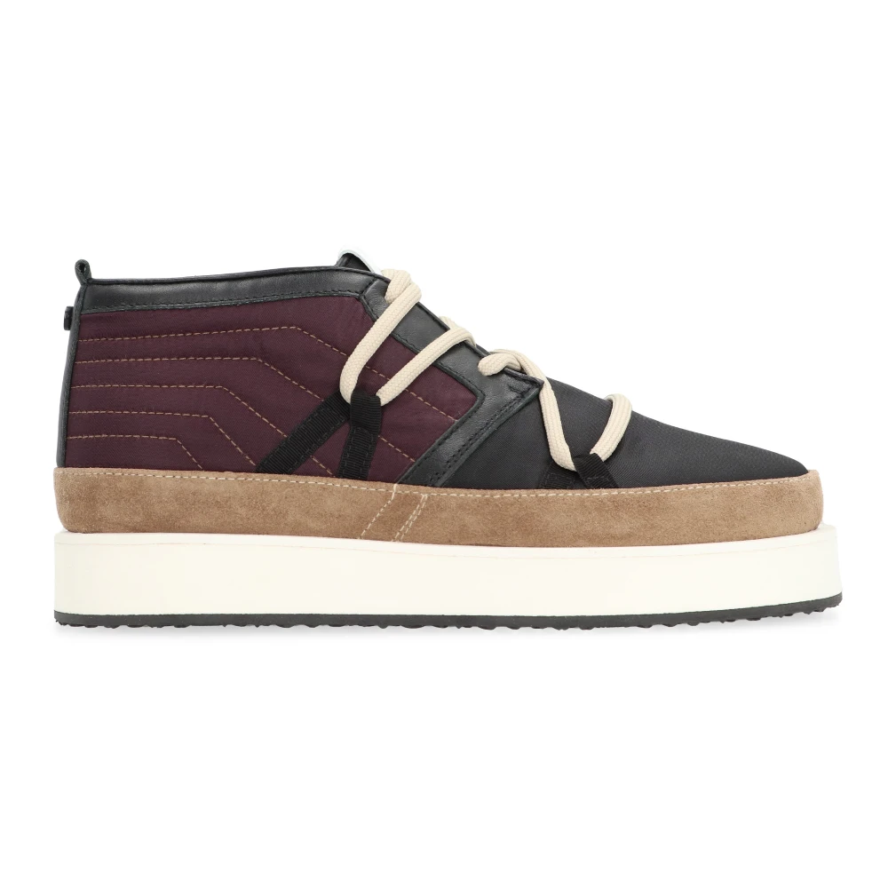 Volta Leren Mid-top Sneakers met Plateauzool unisex Schoenen Veelkleurig Multicolor