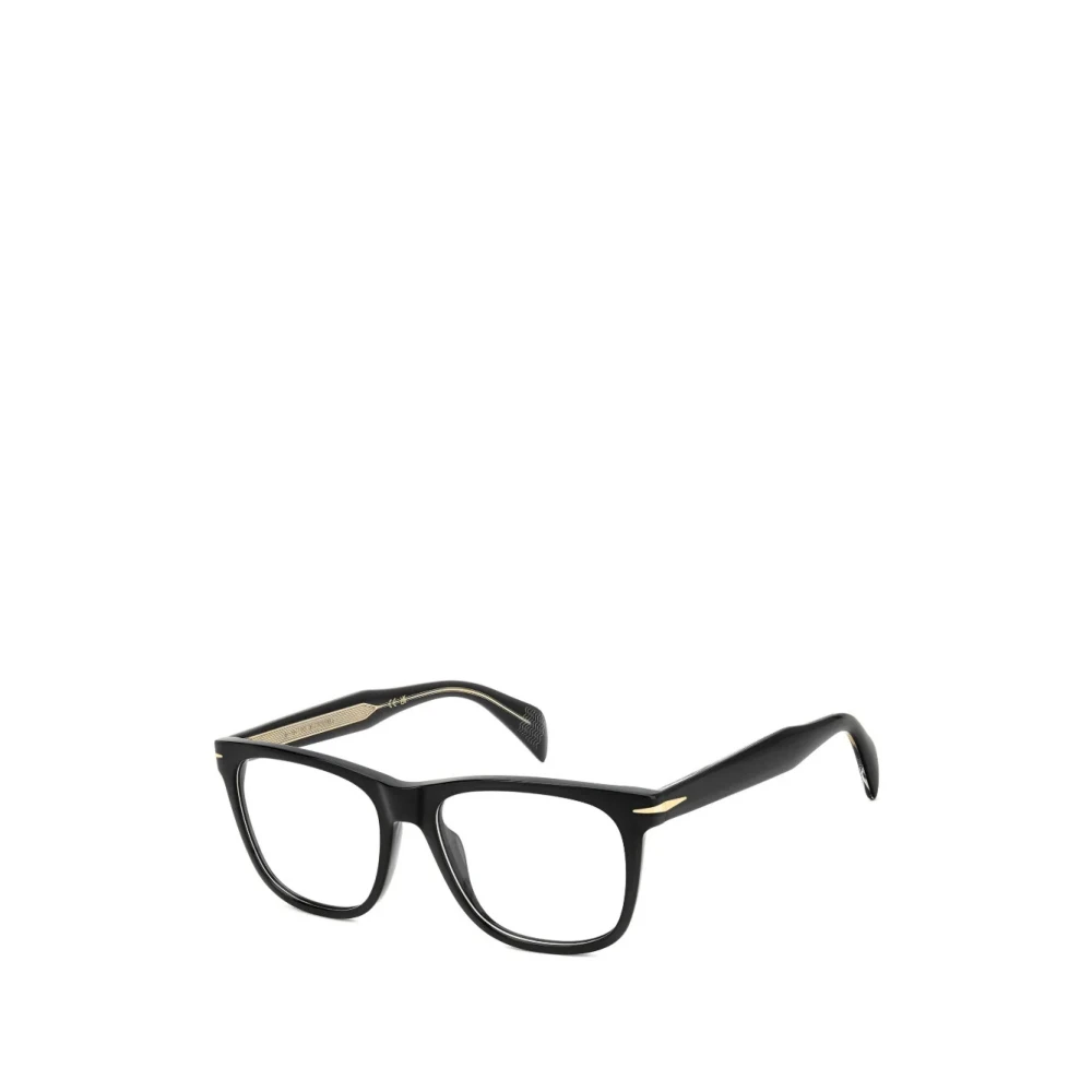 Eyewear By David Beckham Unisex Black 1208 807 Eyeglasses - Glasses - 52 Mm - Accessories