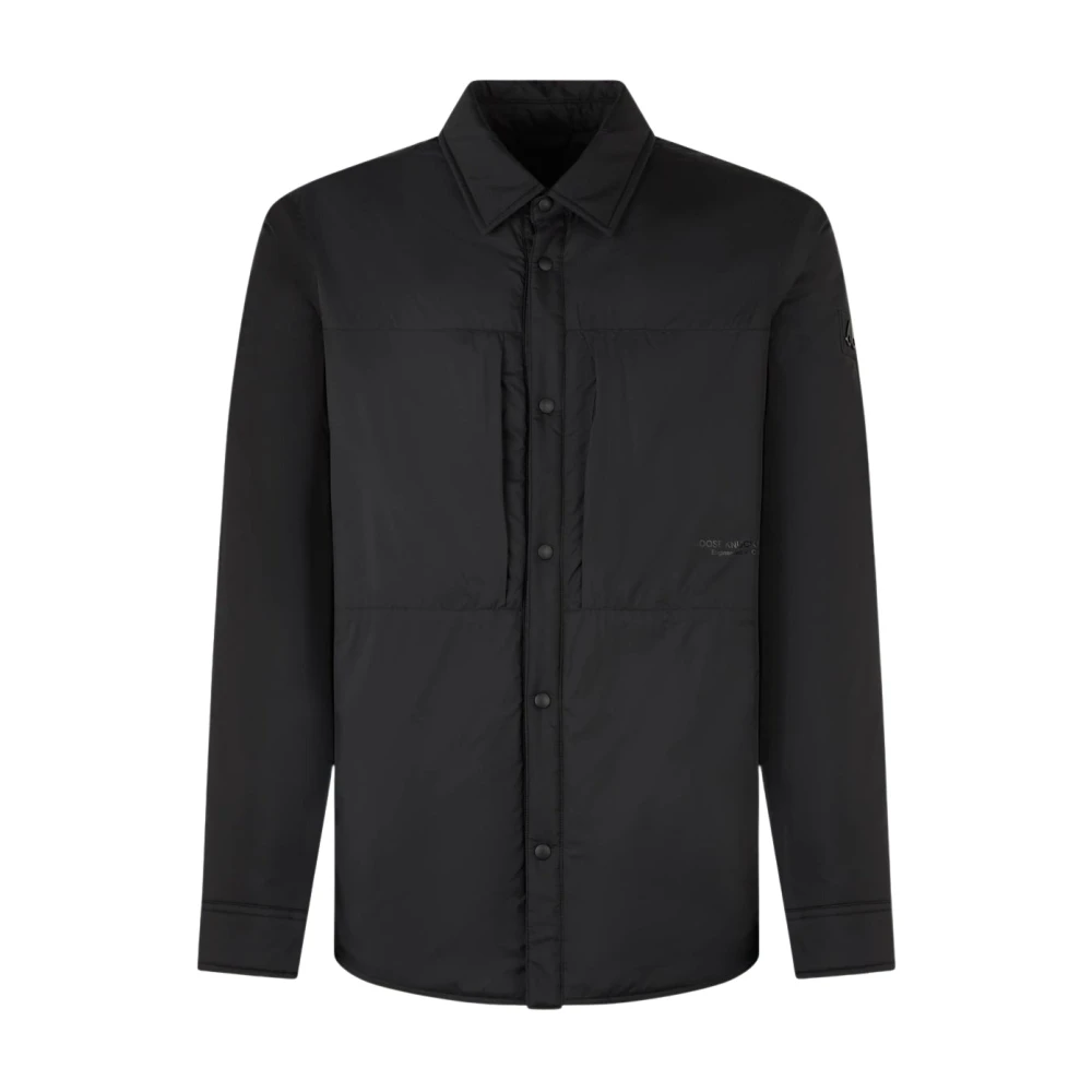 Moose Knuckles Ash Overhemdjacket Black Heren