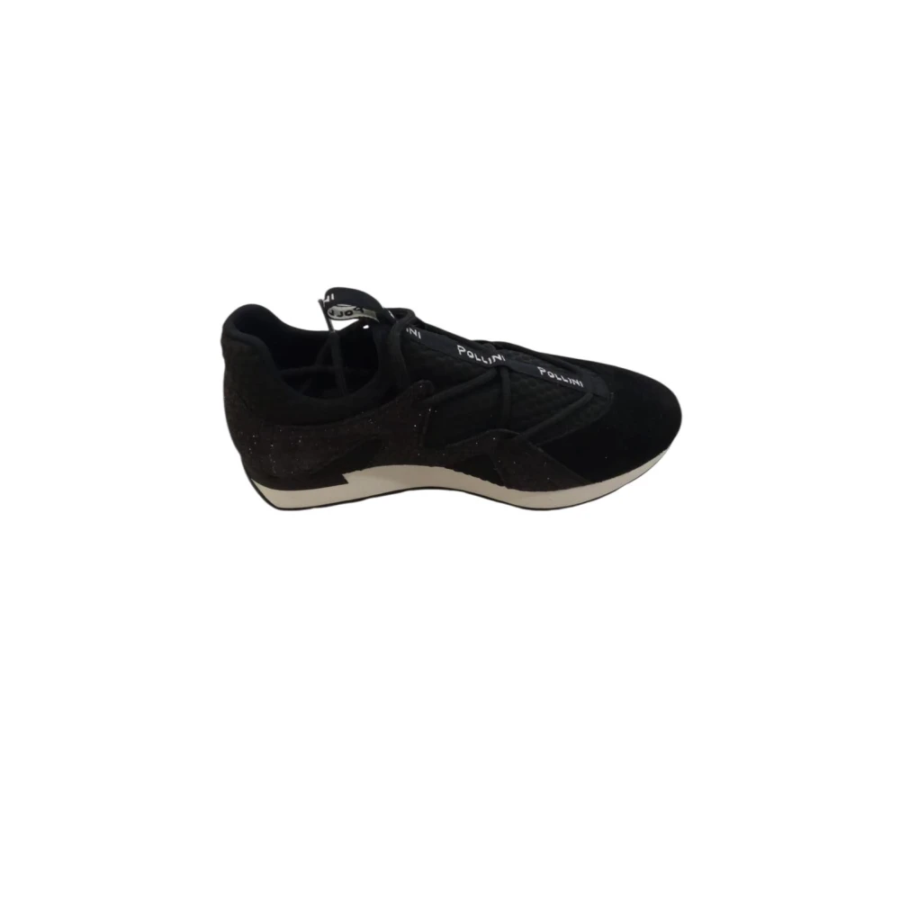 Pollini Slip On Sneaker Heren Schoenen Zwart