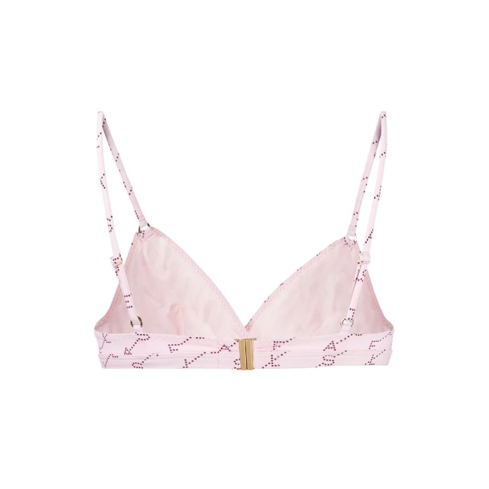 Stella Mccartney Roze Driehoek Bh van Textiel Pink Dames