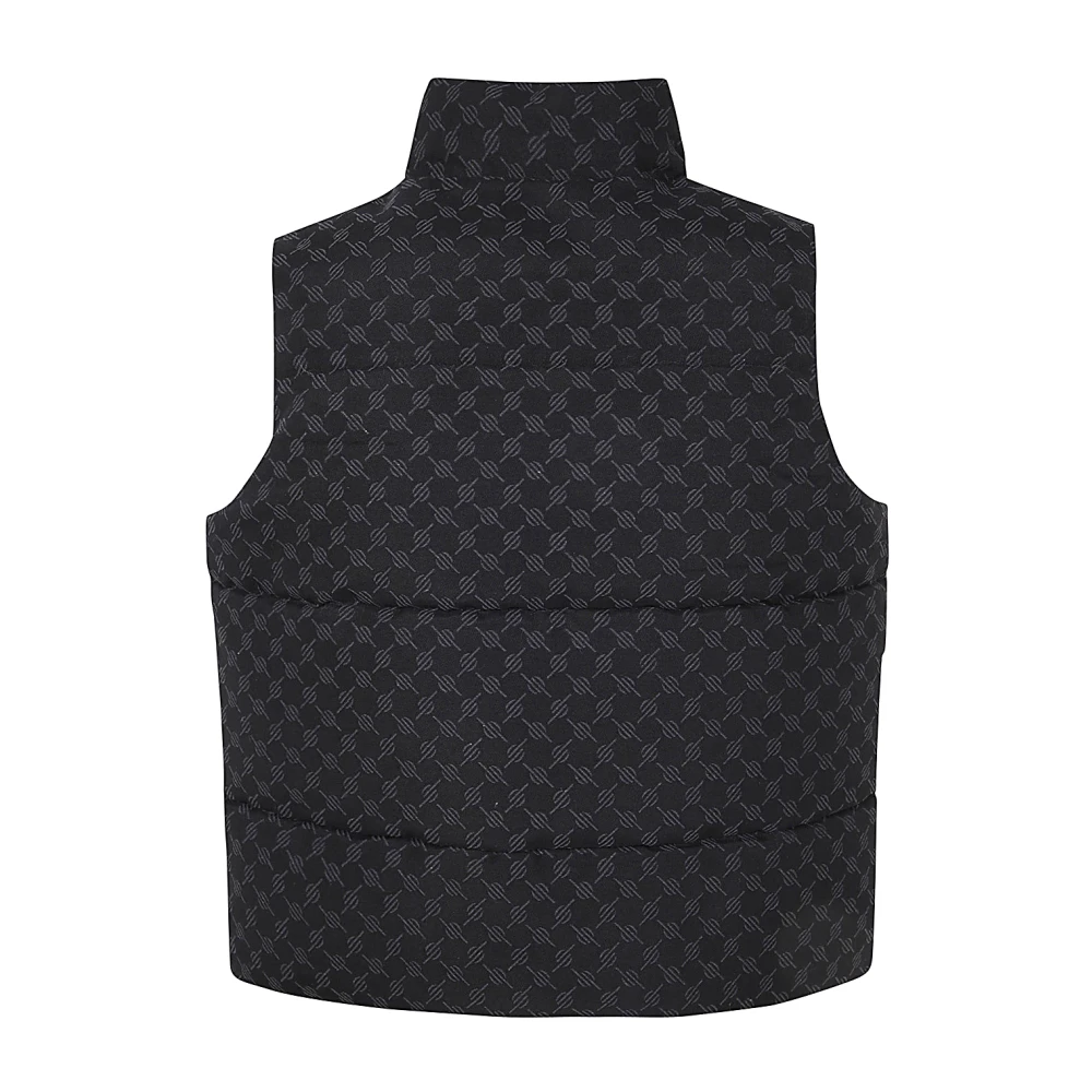 Daily Paper Zwarte Monogram Bodywarmer Black Heren
