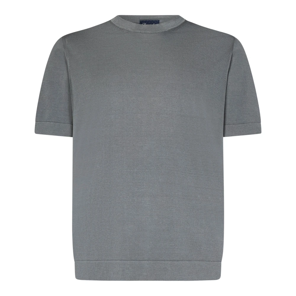 Drumohr - Tops > T-Shirts - Gray - Drumohr - Modalova