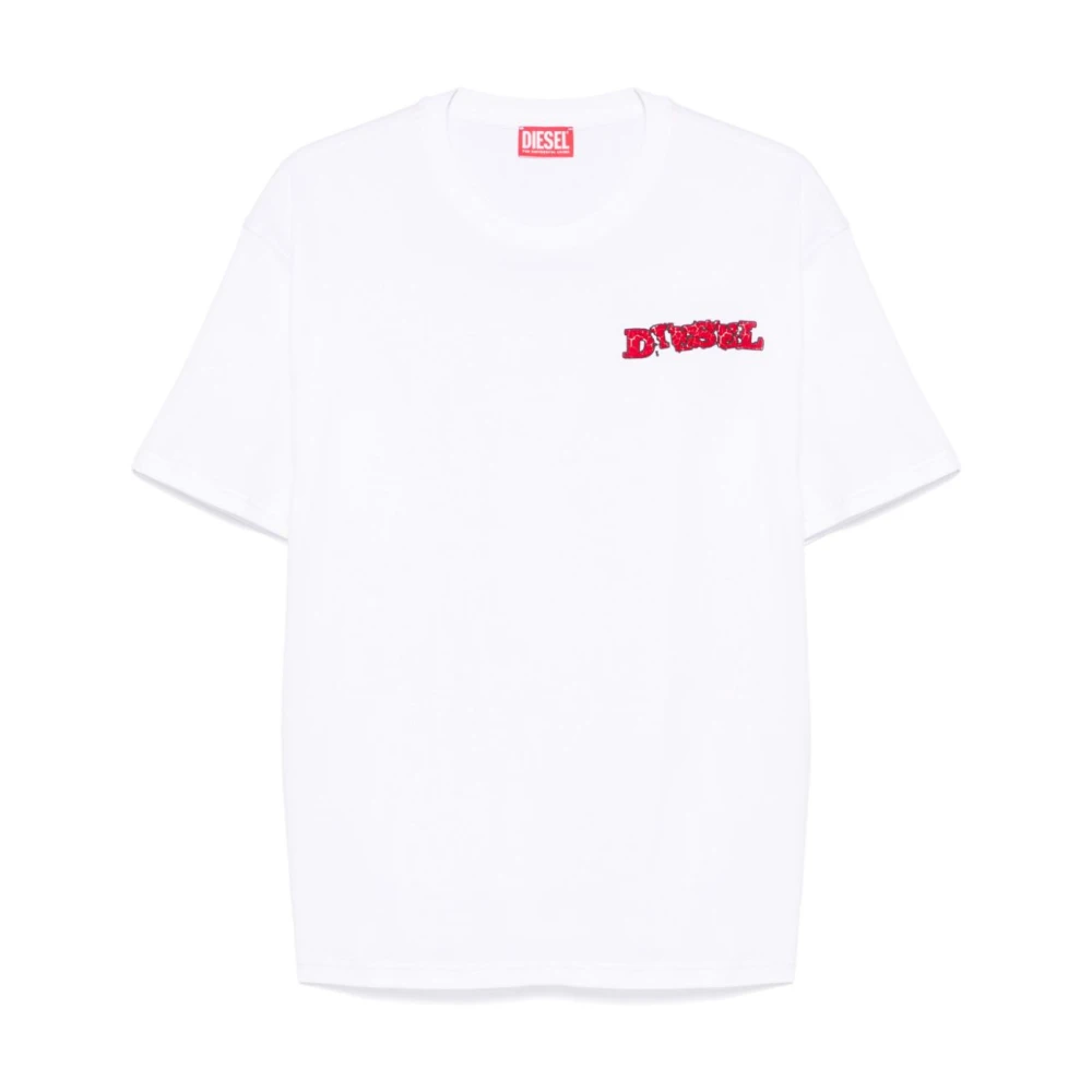 Diesel Stijlvolle Overhemden Collectie White Heren