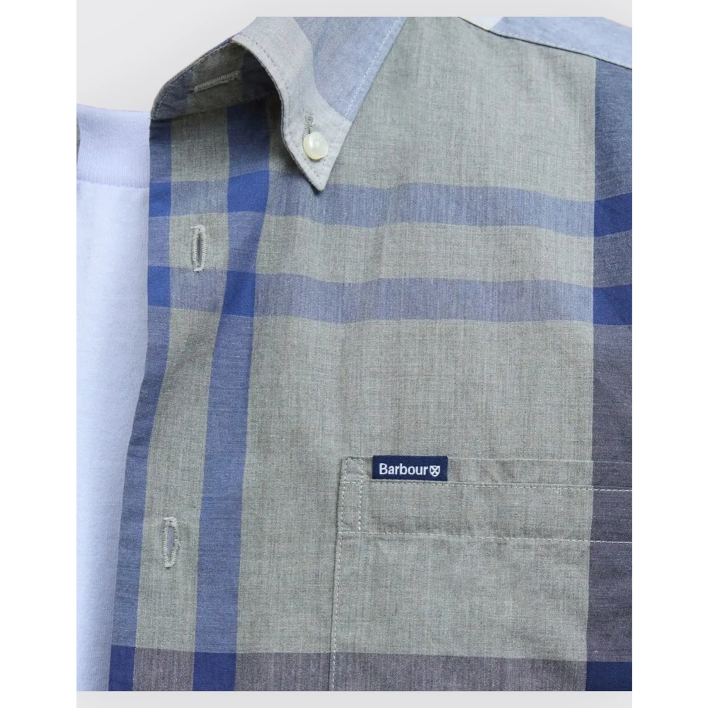 Barbour Getailleerd Overhemd voor Heren Multicolor Heren
