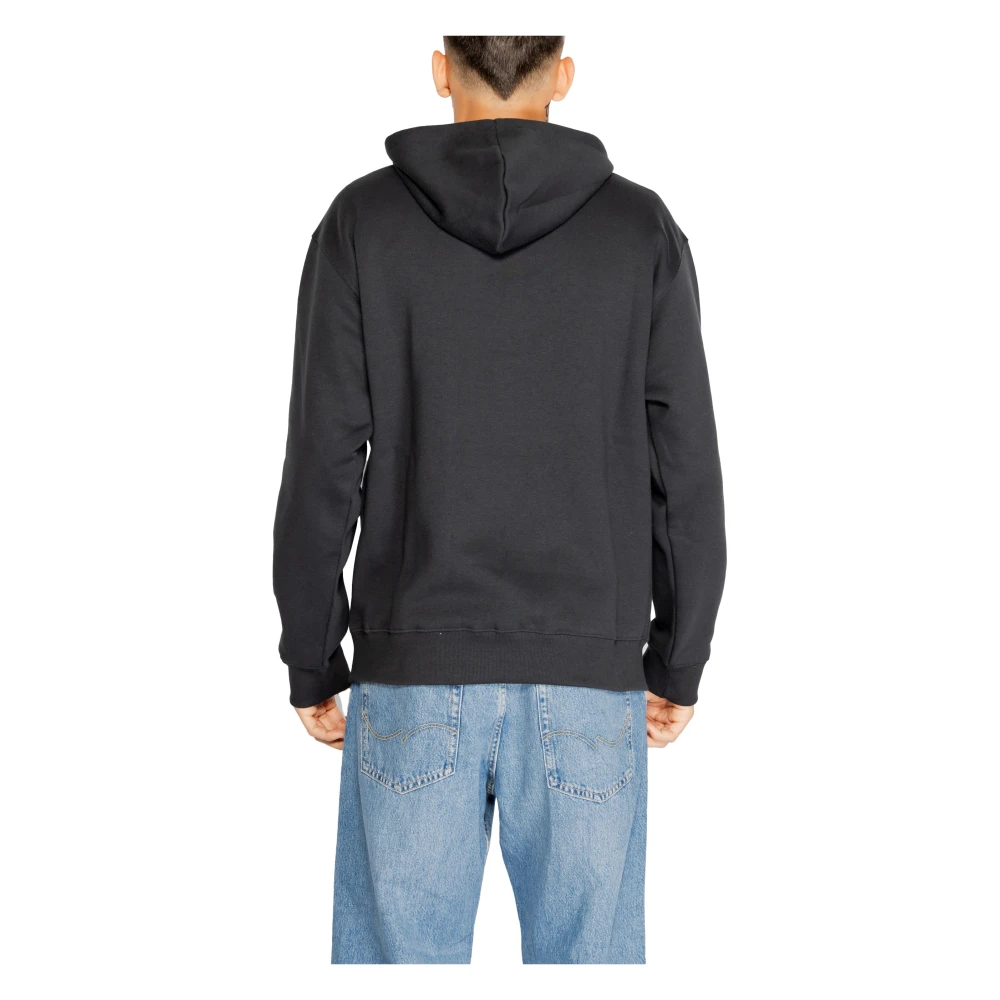 New Balance Katoenen Heren Sweatshirt Herfst Winter Collectie Black Heren