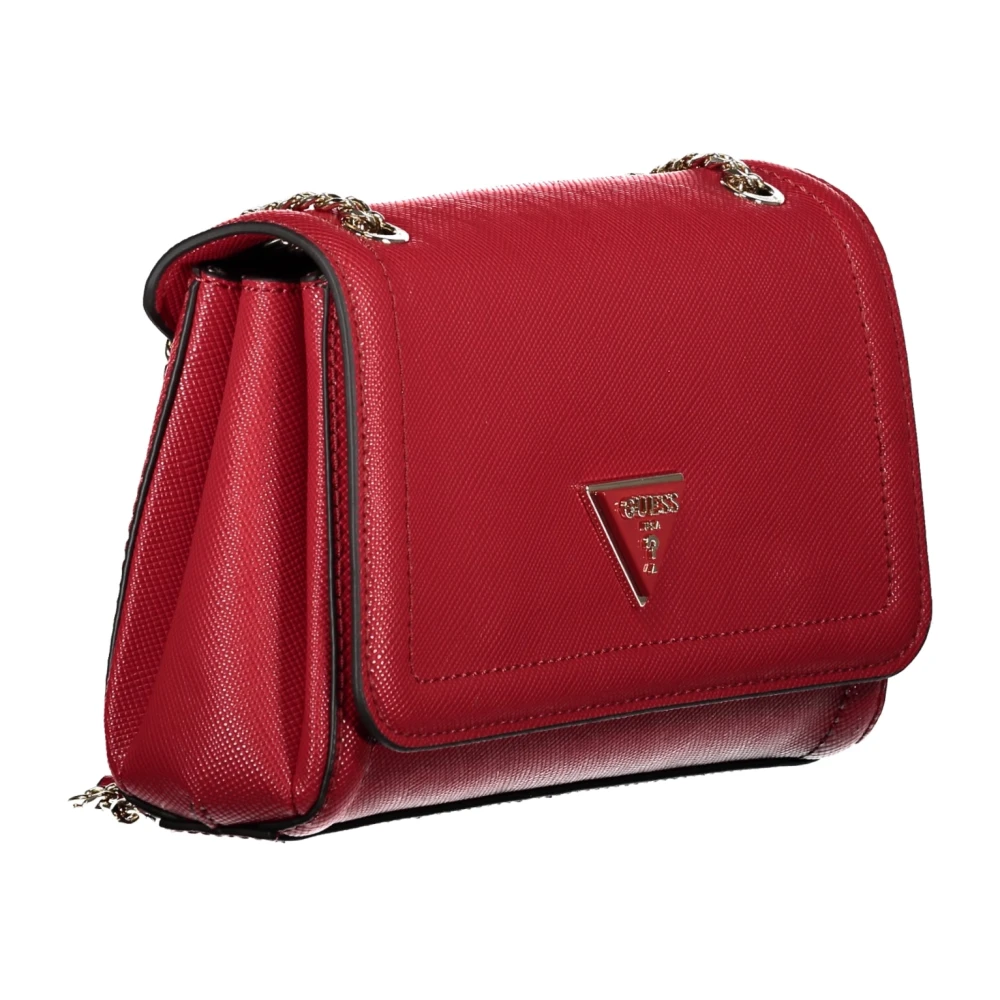 Guess Rode Noelle Ketting Schoudertas Red Dames