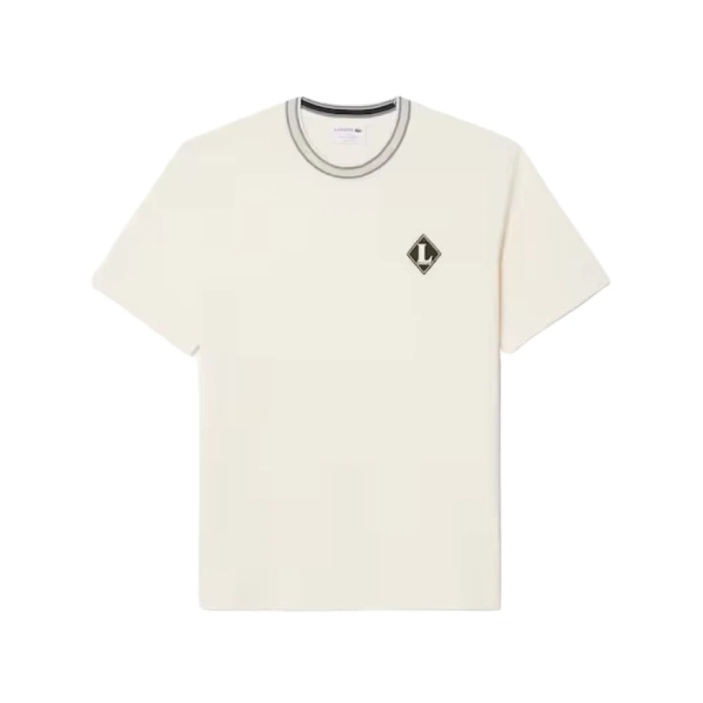 Lacoste Uomo Beige Top, S, New,
