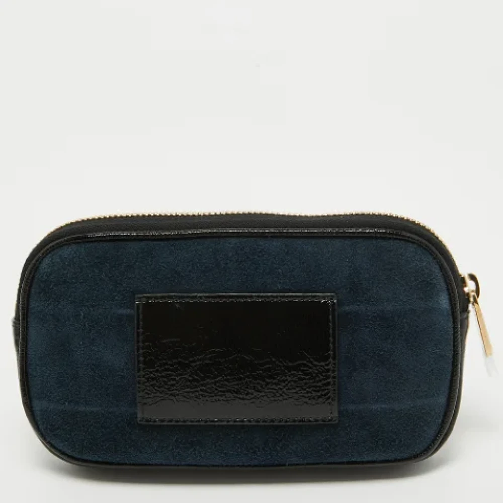 Gucci Vintage Pre-owned Fabric gucci-bags Blue Dames